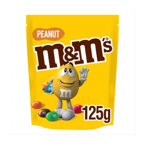 M&M's Peanut Chocolate Pouch (125 g)