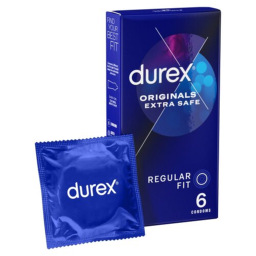 Durex Extra Safe Condoms 6 Pack (6 Piece)