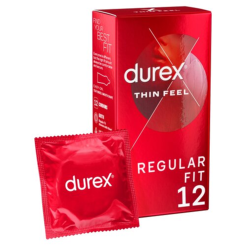 Durex Thin Feel Condoms (12 Piece)