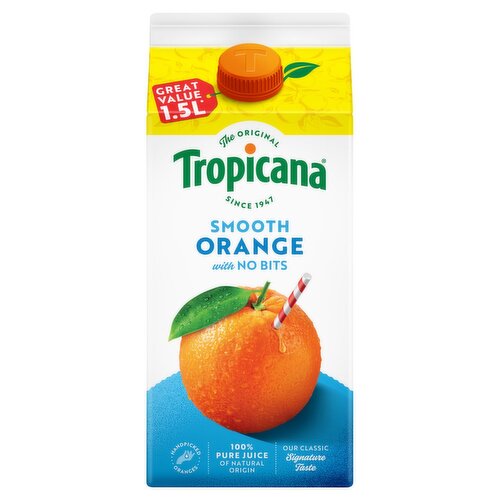 Tropicana Smooth Orange Juice (1.5 L)