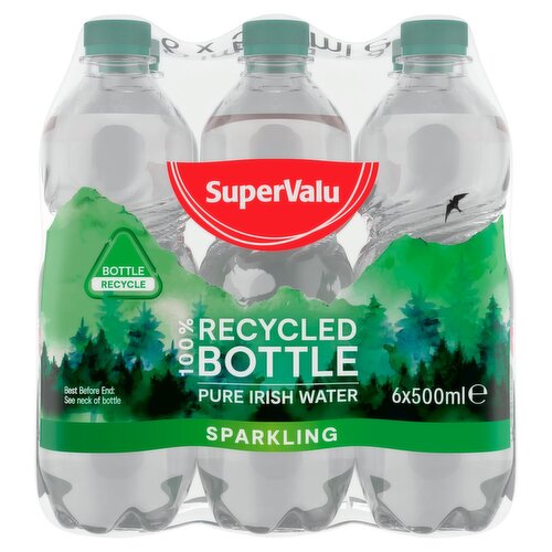 SuperValu Sparkling Water 6 Pack (500 ml)