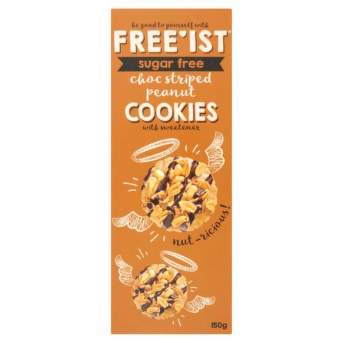 Free'ist Choc Stripe Peanut Cookies (150 g)