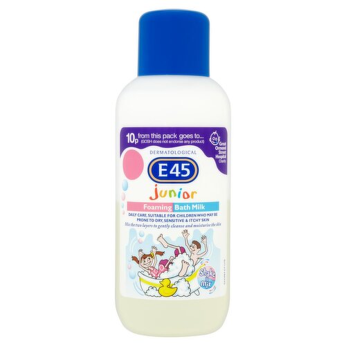 E45 Junior Foaming Bath Milk (500 ml)