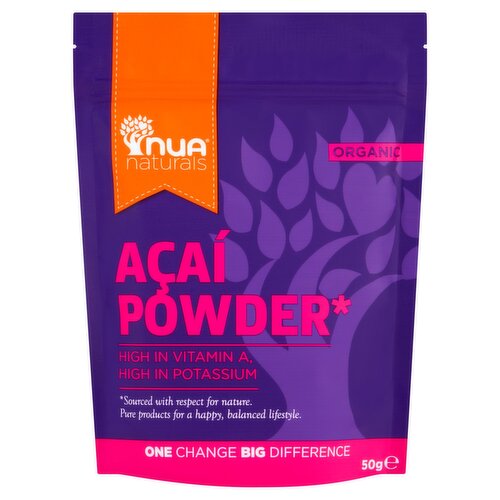 Nua Naturals Organic Acai Powder (50 g)
