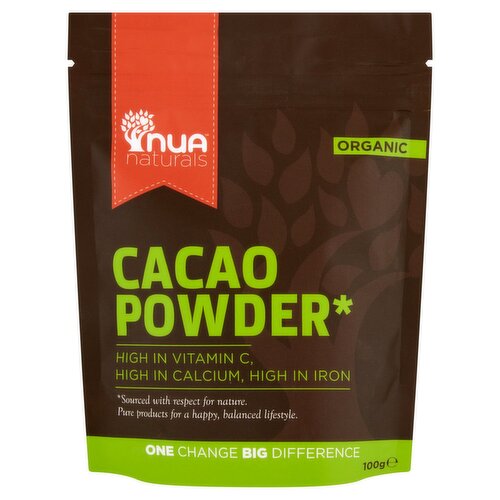 Nua Naturals Organic Cacao Powder (100 g)