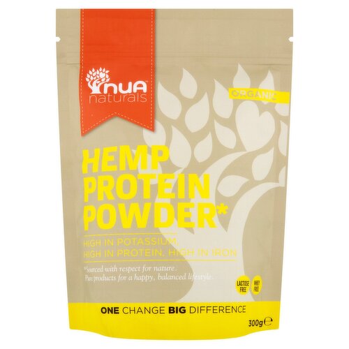 Nua Naturals Organic Hemp Protein Powder (300 g)