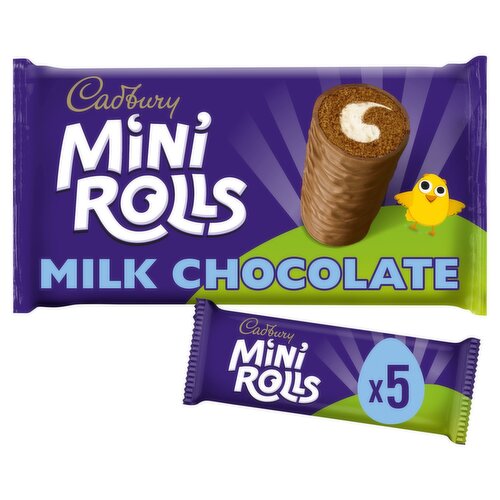 Cadbury Chocolate Mini Rolls 5 Pack (144 g)