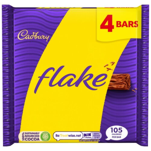 Cadbury Flake Chocolate Bars 4 Pack (20 g)