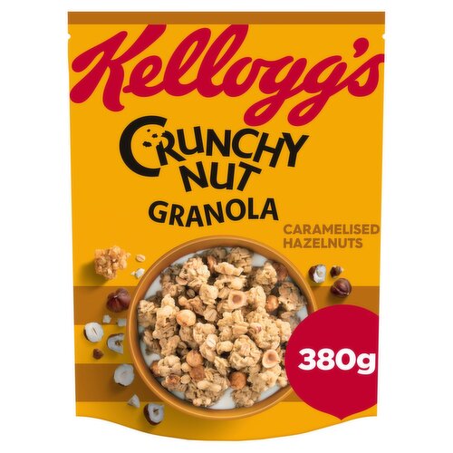 Kellogg's Crunchy Nut Caramelised Hazelnuts Granola (380 g)