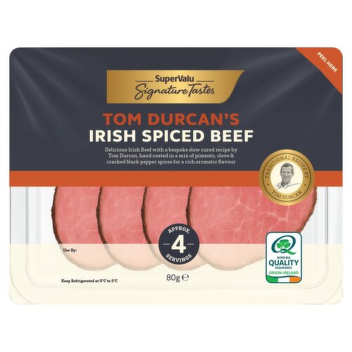 SuperValu Signature Tastes Tom Durcan''s Irish Spiced Beef (80 g)