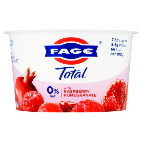 Fage Total 0% Raspberry & Pomegranate Split Pot (150 g)