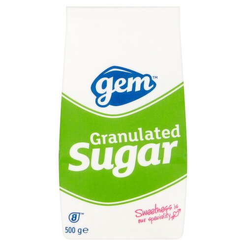 Gem Granulated Sugar (500 g)