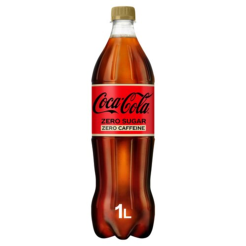 Coke Zero Caffeine Free Bottle (1 L)