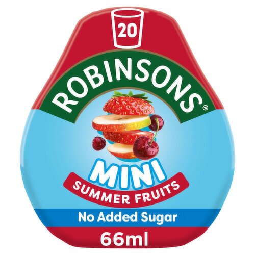 Robinsons Mini No Added Sugar Summer Fruit (66 ml)
