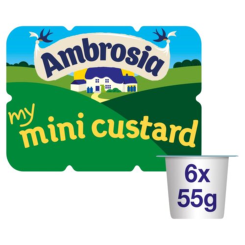 Ambrosia Mini Custard 6 Pack (330 g)