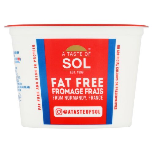 Sol Fat Free Fromage Frais (500 g)