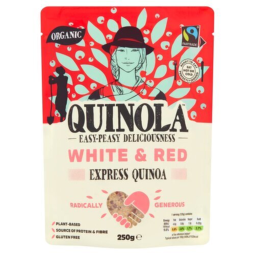 Quinola Organic & Gluten Free Pearl  Express Quinoa (250 g)