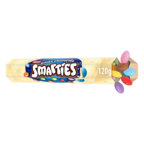 Nestle Smarties White Chocolate Giant Tube (120 g)