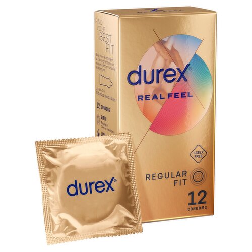 Durex Real Feel Condoms 12 Pack (12 Piece)