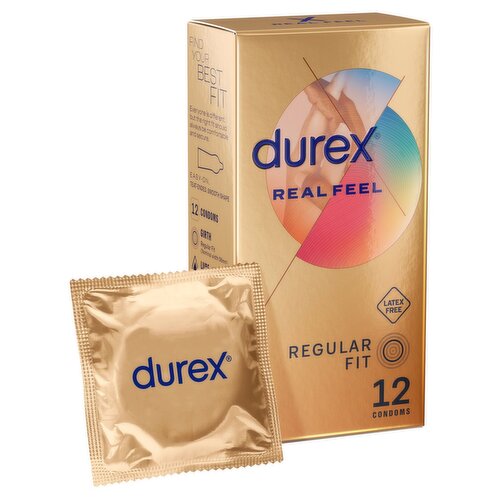 Durex Real Feel Condoms 12 Pack (12 Piece)