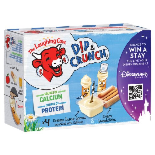 The Laughing Cow Dip & Crunch Original 4 Pack (140 g)