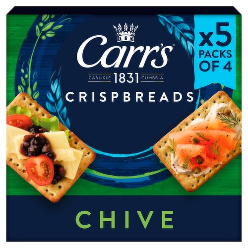 Carr's Crispbreads Chive Crackers (190 g)