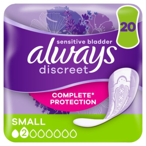 Always Discreet Incontinence Pads Small  (20 Piece)