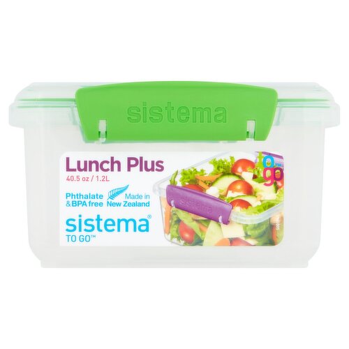 Sistema Lunch Box with Cutlery  (1 Piece)