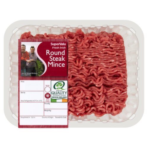 SuperValu Fresh Irish Beef Round Steak Mince (454 g)