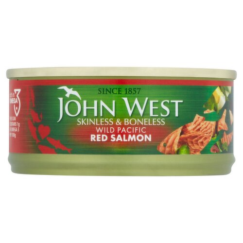 John West Wild Red Salmon Skinless & Boneless (105 g)