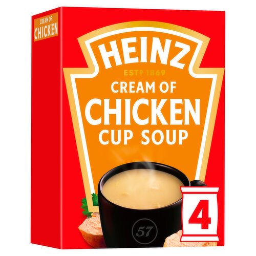 Heinz Cream Of Chicken Cup Soup 4 Sachets (68 g)