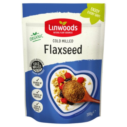 Linwood Organic Milled Flaxseed (200 g)