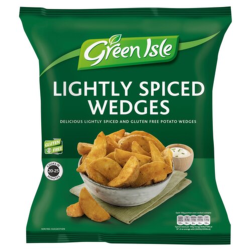 Green Isle Lightly Spiced Wedges (750 g)