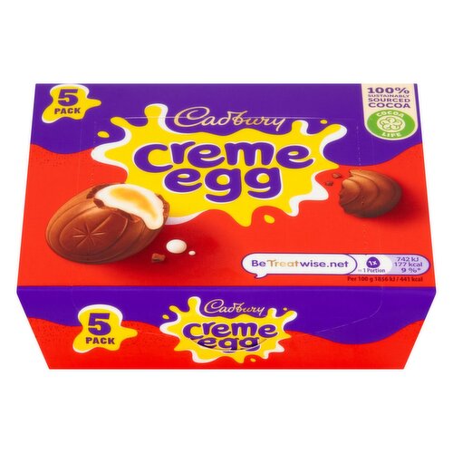 Cadbury Creme Egg 5 Pack (40 g)