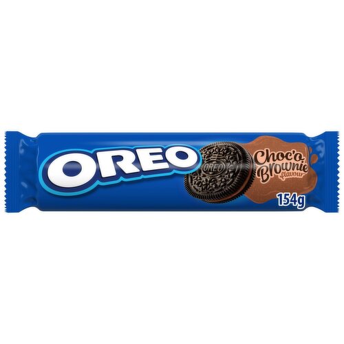 Oreo Choc'o Brownie Sandwich Cookies (154 g)