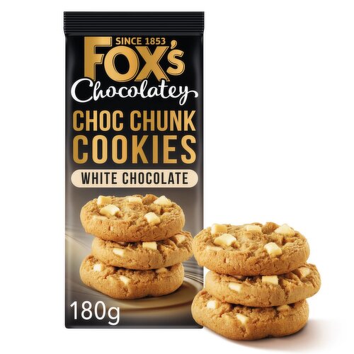Fox's Fabulous White Chocolate Cookies (180 g)