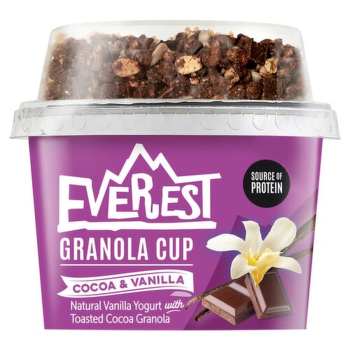 Everest Cocoa & Vanilla Yogurt Granola Protein Cup (175 g)