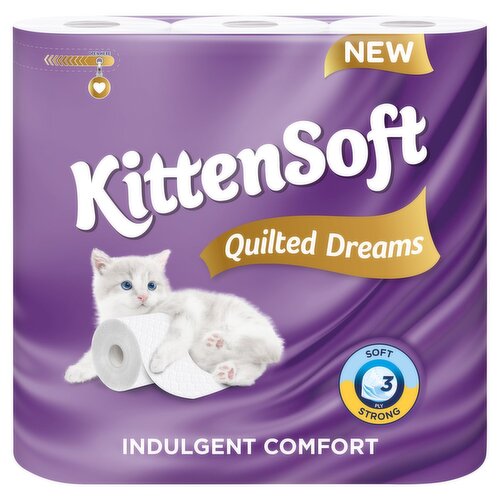 Kittensoft Quilted Dreams Toilet Tissue (9 Roll)