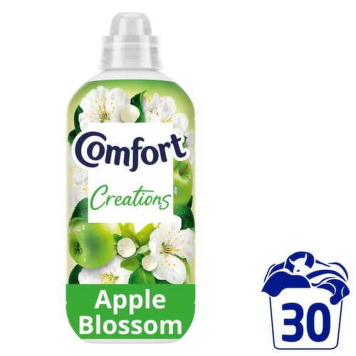 Comfort Creations Apple Blossom Fabric Conditioner 30 Wash  (900 ml)