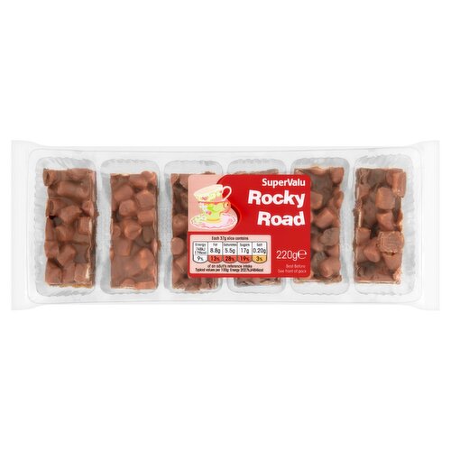 SuperValu Rocky Road Slices 6 Pack (220 g)