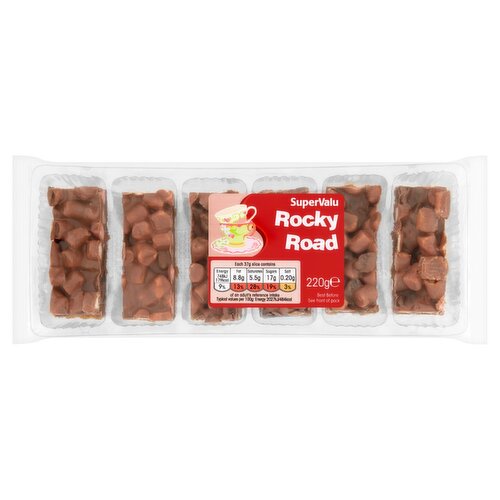 SuperValu Rocky Road Slices 6 Pack (220 g)