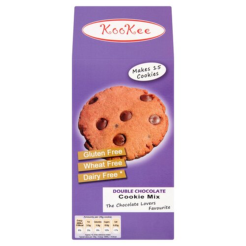 Kookee Double Chocolate Mix Gluten Free (390 g)