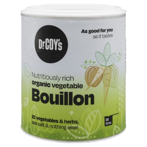 Dr. Coys Organic Vegetable Boillion (150 g)