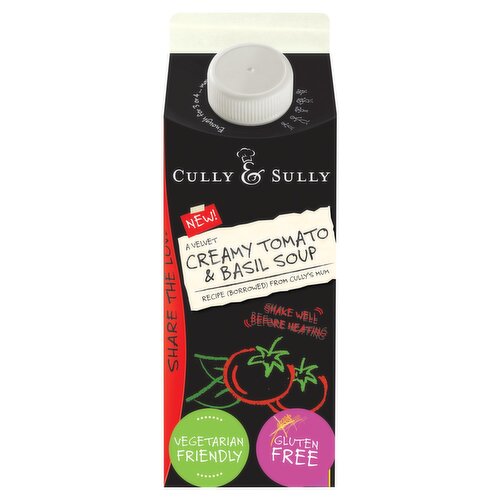 Cully & Sully Tomato & Basil Soup (750 g)