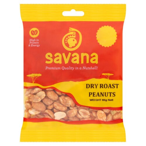 Savana Dry Roasted Peanuts (50 g)