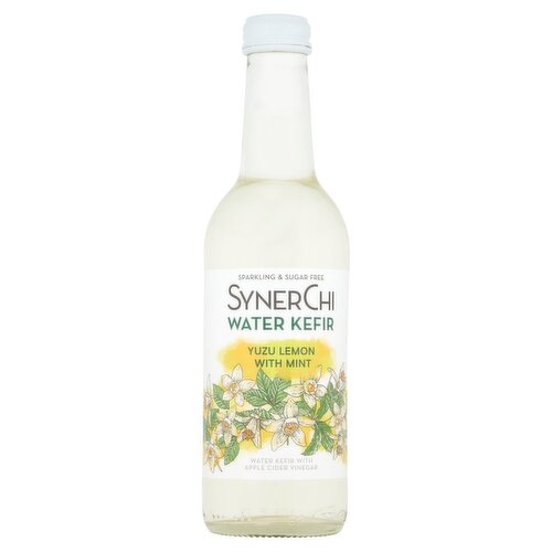 Synerchi Water Kefir Lemon Yuzu Mint (330 ml)