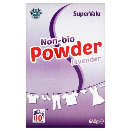 SuperValu Lavender Non Bio Powder 10 Washes (660 g)