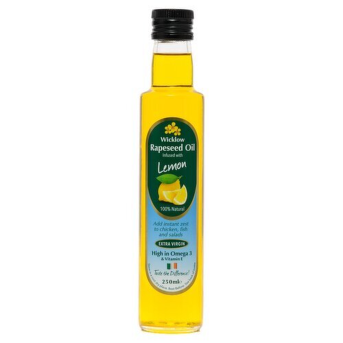 Wicklow Rapeseed Oil with Lemon (250 ml)