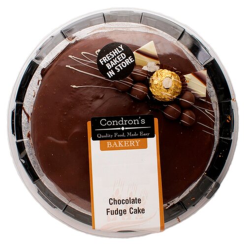 Condron's Chocolate Fudge Cake Large (1 Piece)