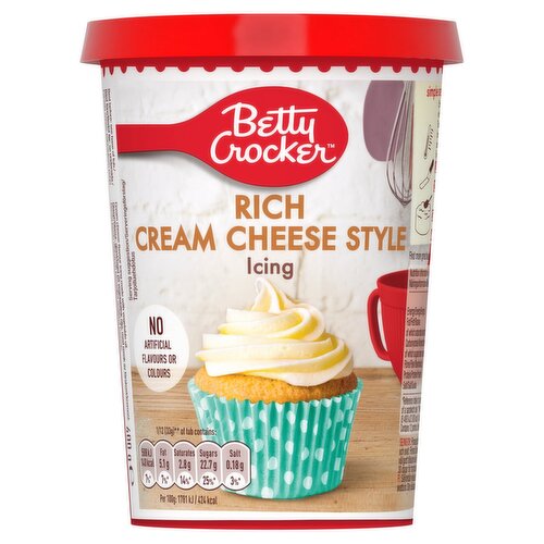 Betty Crocker Cream Cheese Style Icing (400 g)